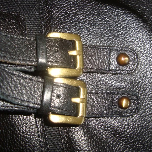 Naturalizer Jessie Tall Leather Buckle Riding Boots Womens Black. Size 8M - Picture 10 of 11